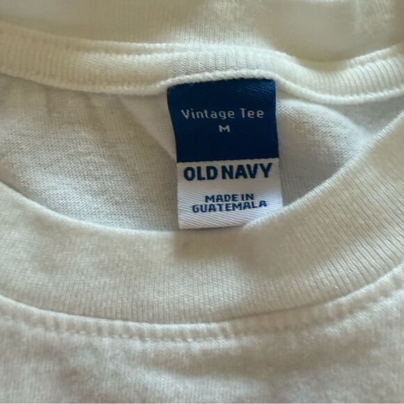 Old Navy Universal Thread Tee Oversized Crop Boxy Tees White Medium - Picture 3 of 8